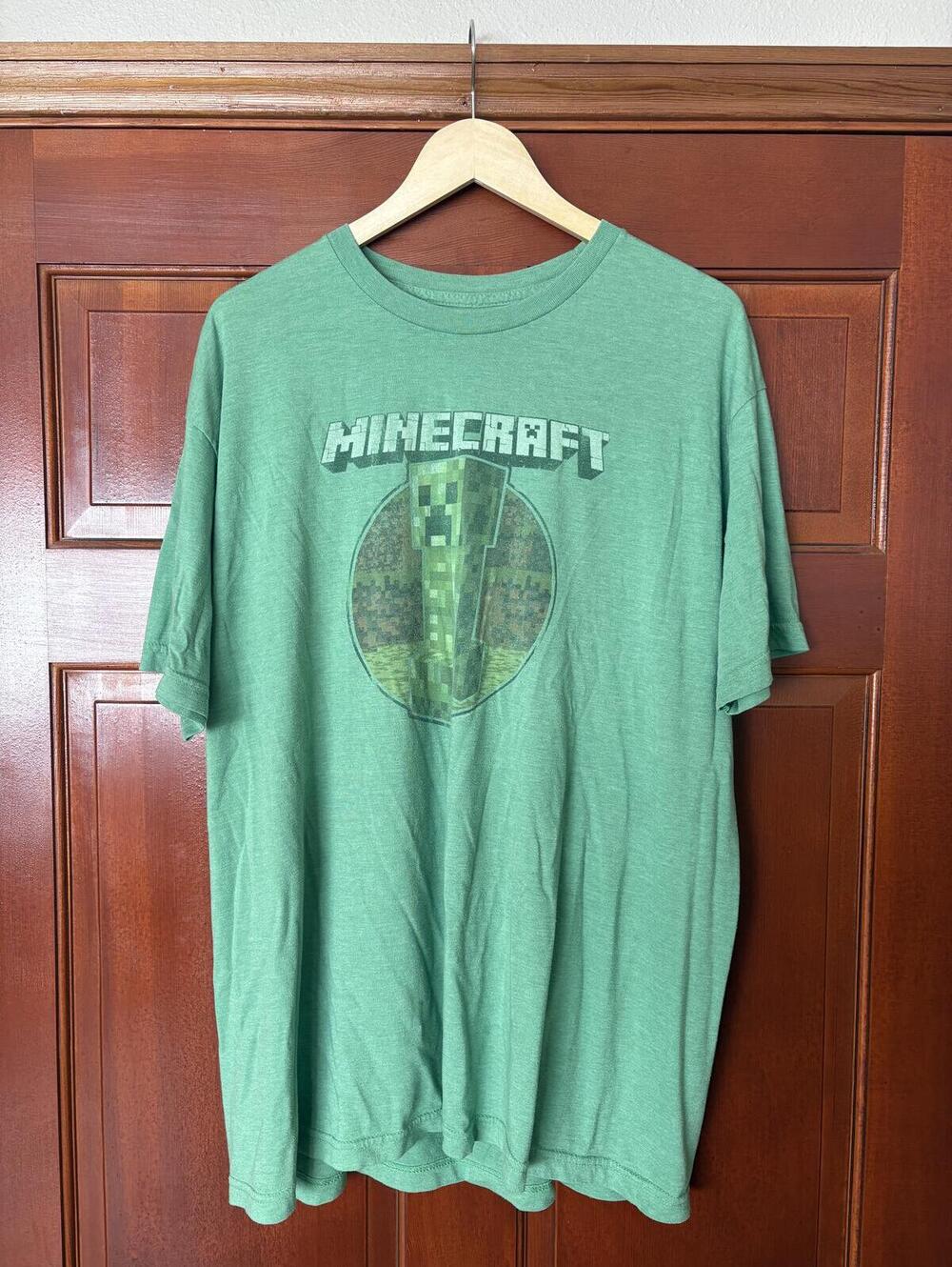 Minecraft Creeper Graphic T Shirt 2XL